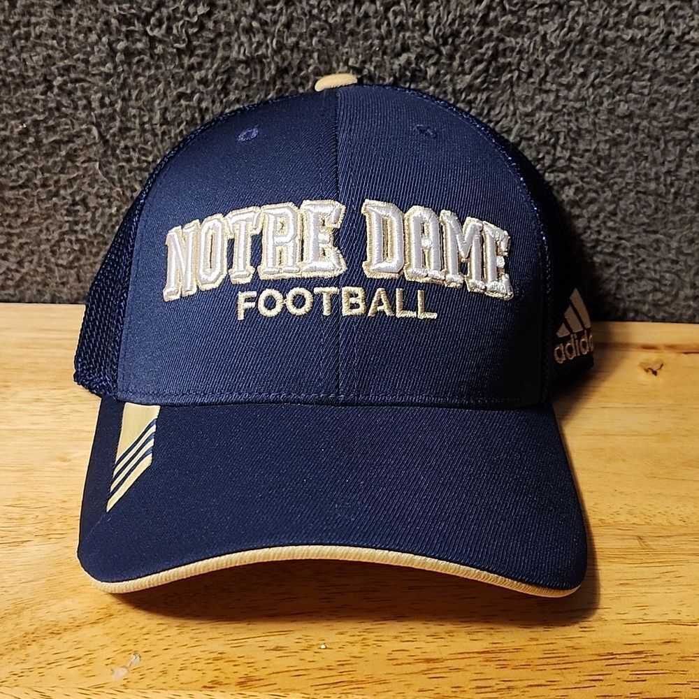 Adidas Notre Dame Irish Stretchfit Hat - New